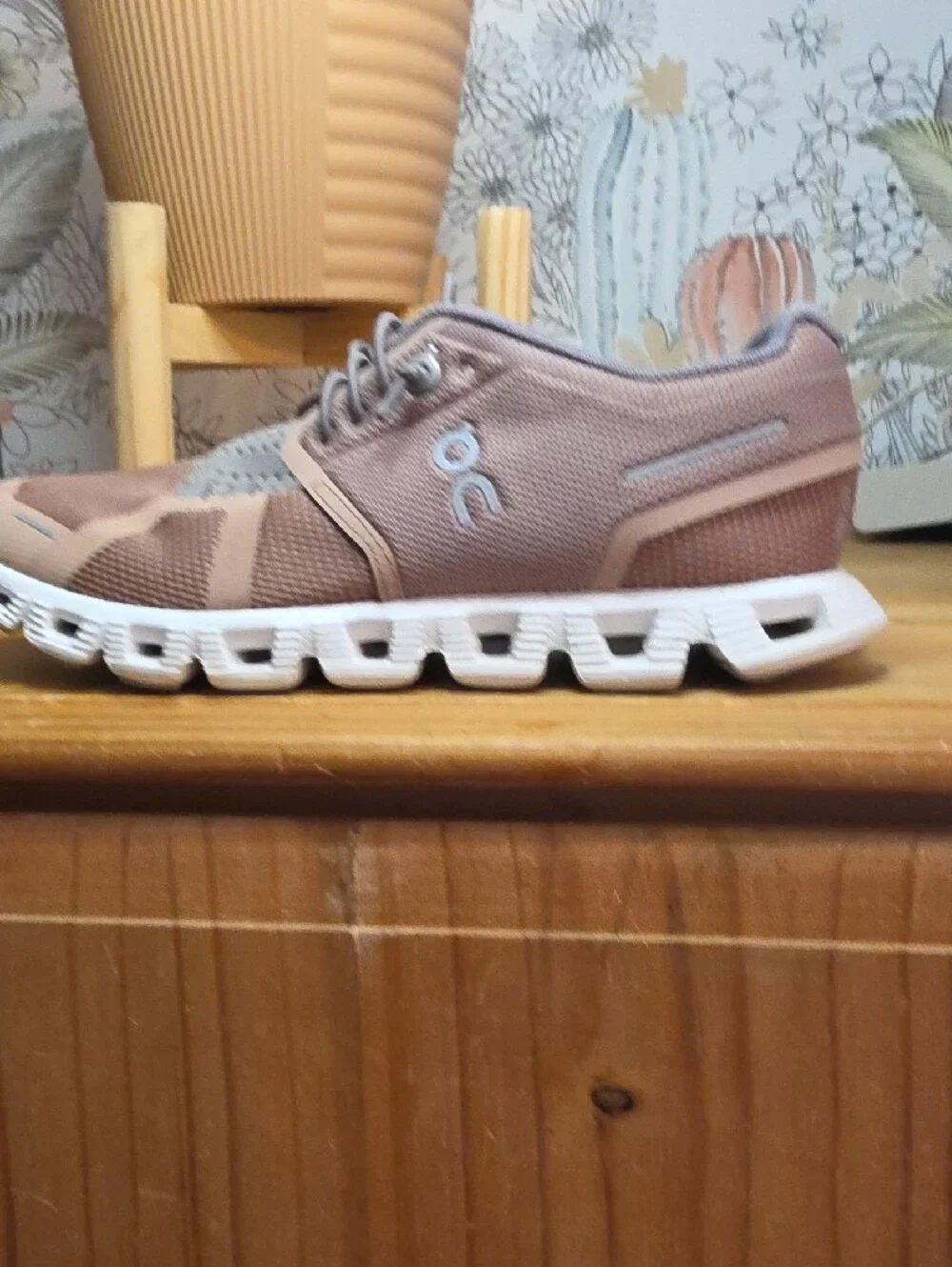 On Running Women's Blush Mesh Athletic Sneakers